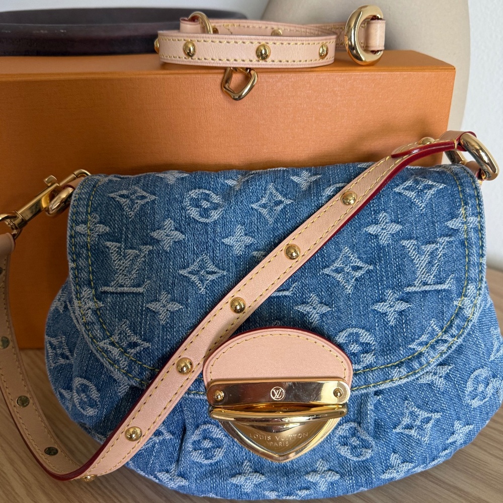 Louis Vuitton Sunset M. Denim Blue